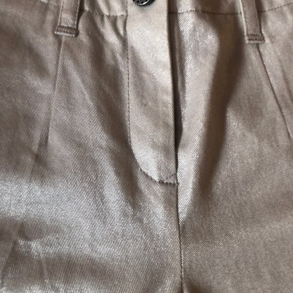 Kelly Wearstler Metallic White Pants - NEVER WORN.- Tag part semi attached - Picture 6 of 10